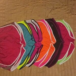 Lot of 6 pair szXL Nike Dri-Fit Running Shorts